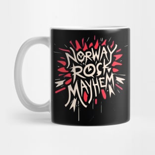 Norway Rock Mayhem Mug